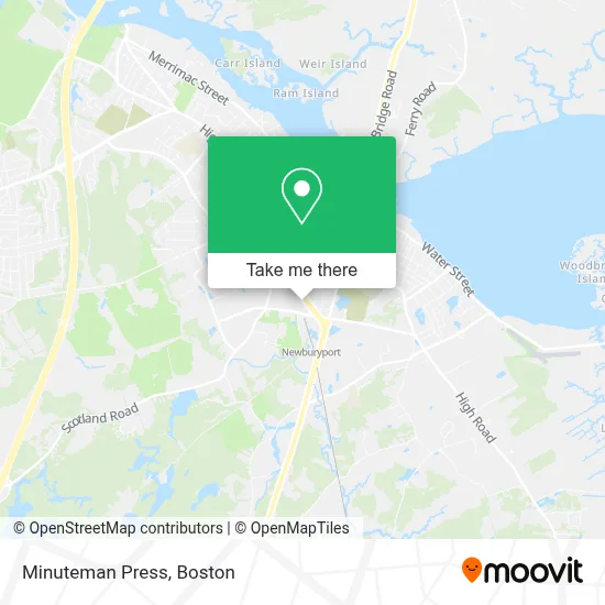 Minuteman Press map