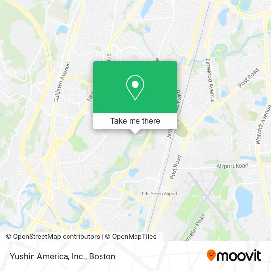 Yushin America, Inc. map