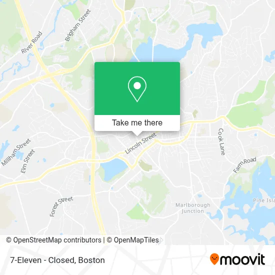 7-Eleven - Closed map