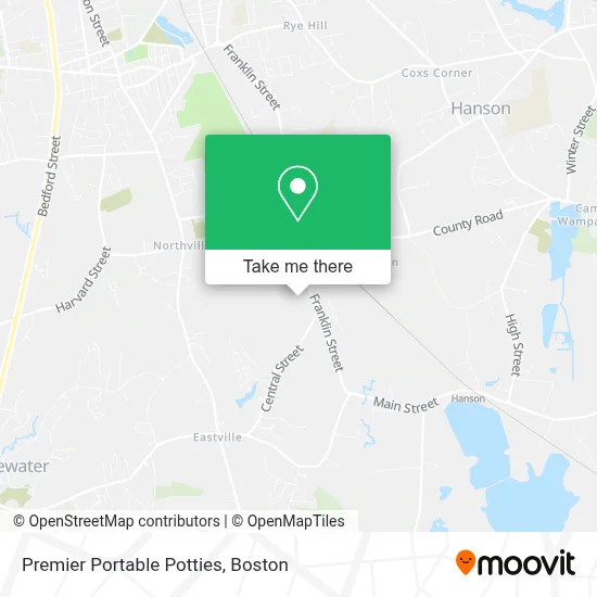 Premier Portable Potties map