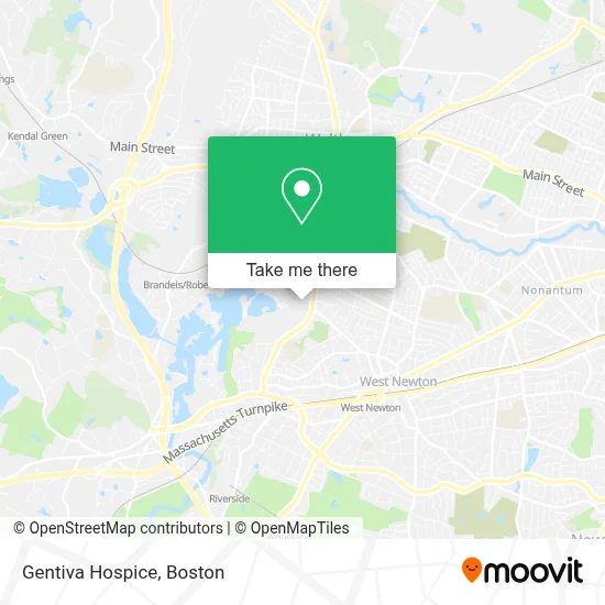 Gentiva Hospice map