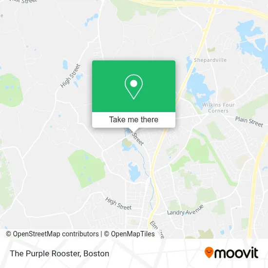 The Purple Rooster map