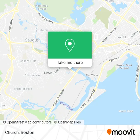 Iglesia map