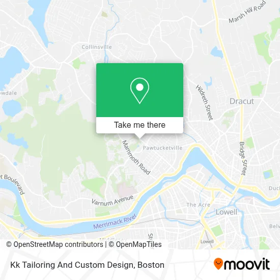Kk Tailoring And Custom Design map