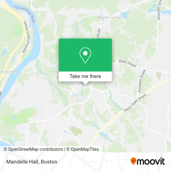 Mandelle Hall map