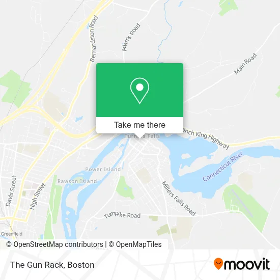 The Gun Rack map
