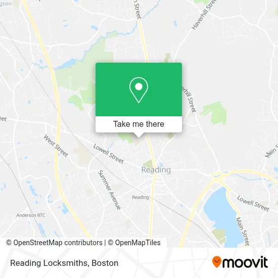 Reading Locksmiths map