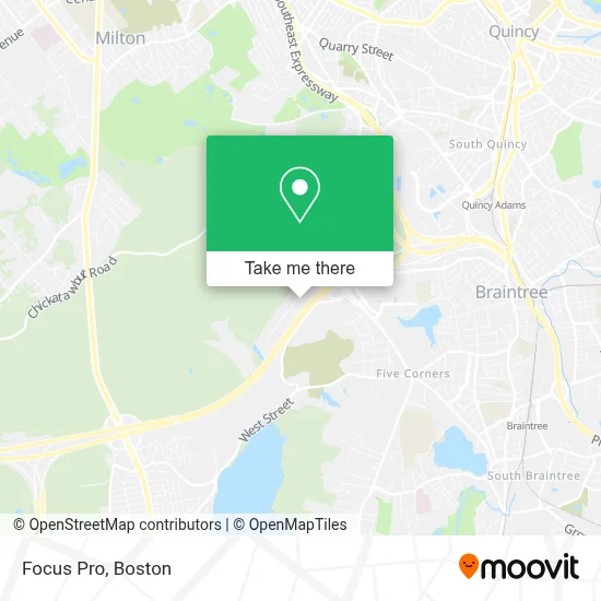 Focus Pro map