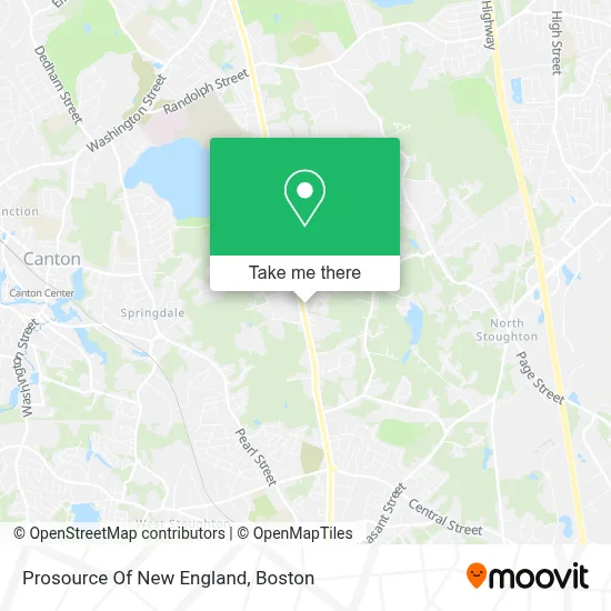 Prosource Of New England map