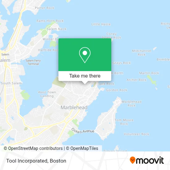 Tool Incorporated map