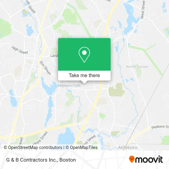 G & B Contractors Inc. map