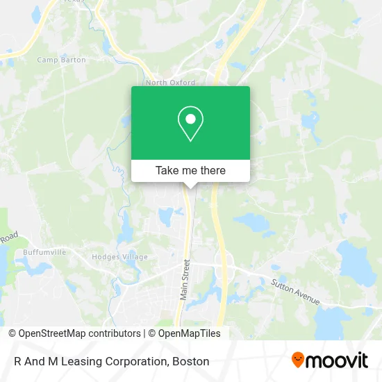 R And M Leasing Corporation map