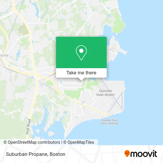 Suburban Propane map