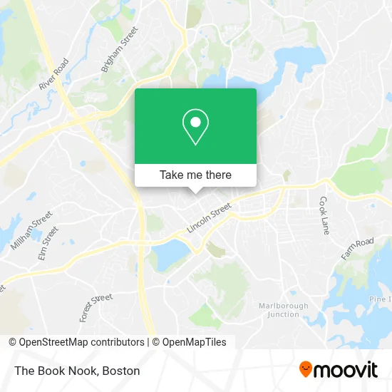 The Book Nook map