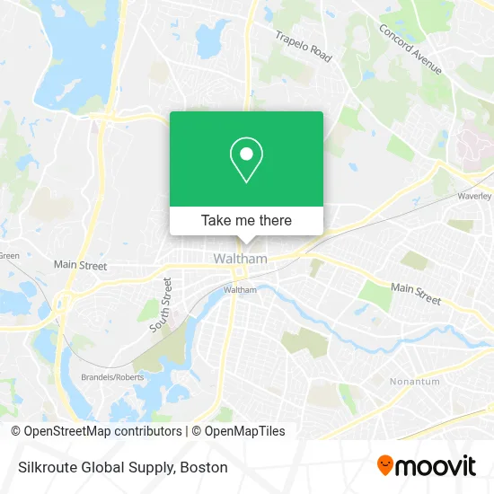 Silkroute Global Supply map