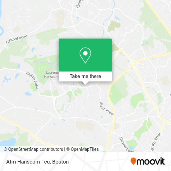 Atm Hanscom Fcu map