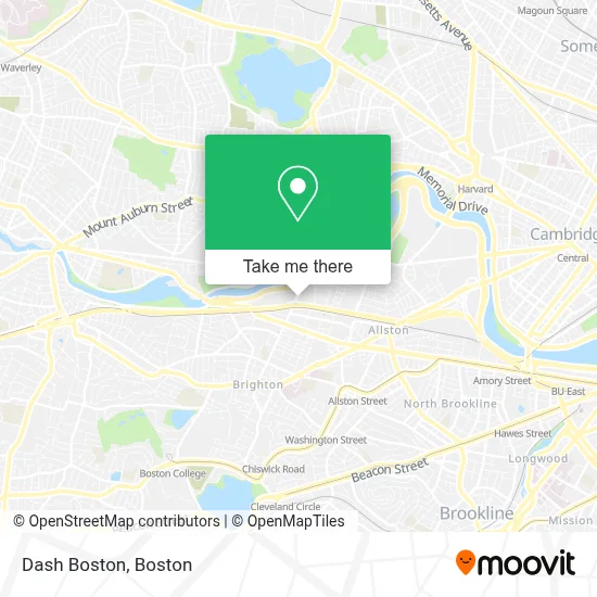 Dash Boston map
