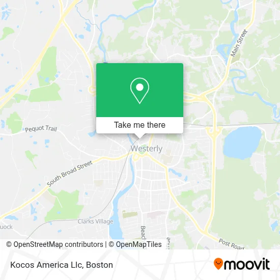 Kocos America Llc map
