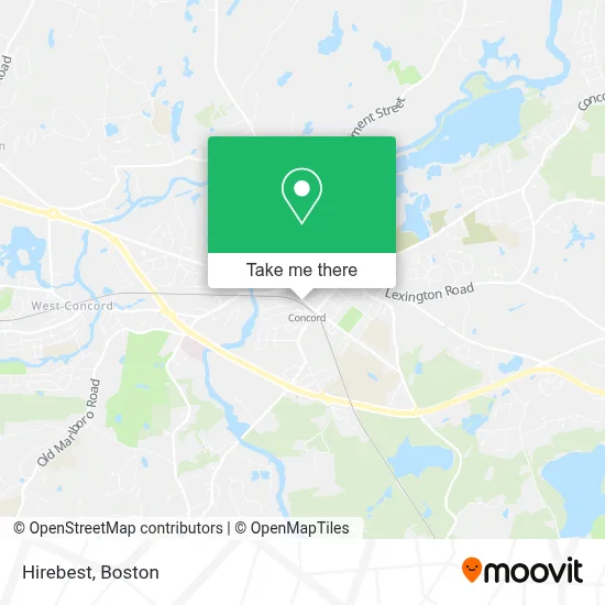 Hirebest map