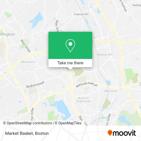 Market Basket map