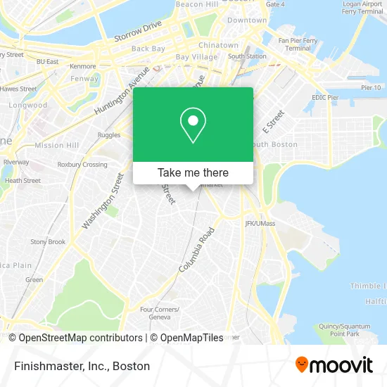 Finishmaster, Inc. map