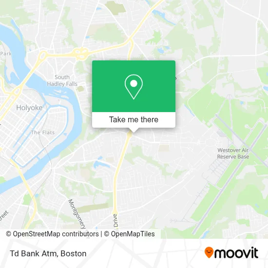 Td Bank Atm map