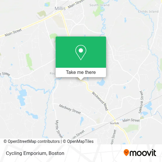 Cycling Emporium map