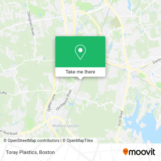 Toray Plastics map