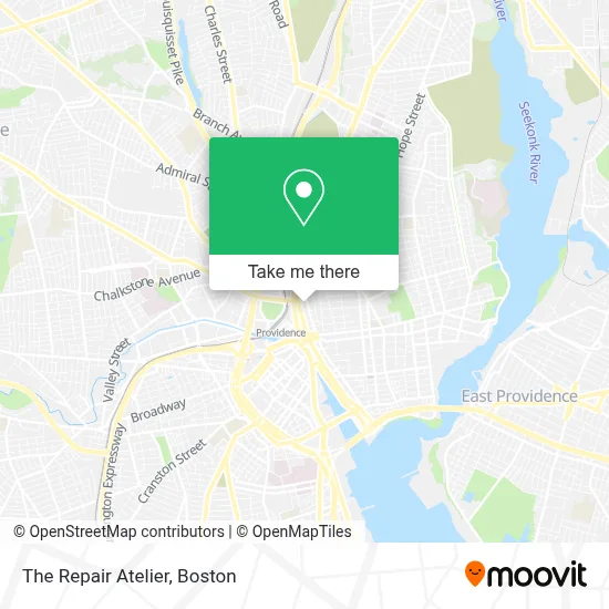 The Repair Atelier map