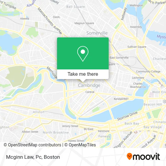 Mcginn Law, Pc map