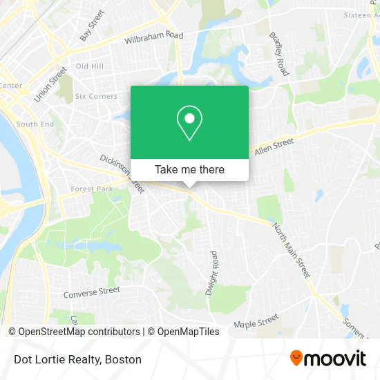 Dot Lortie Realty map