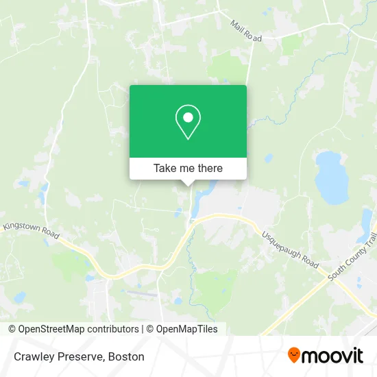 Crawley Preserve map