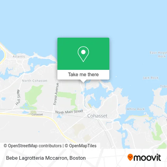 Bebe Lagrotteria Mccarron map