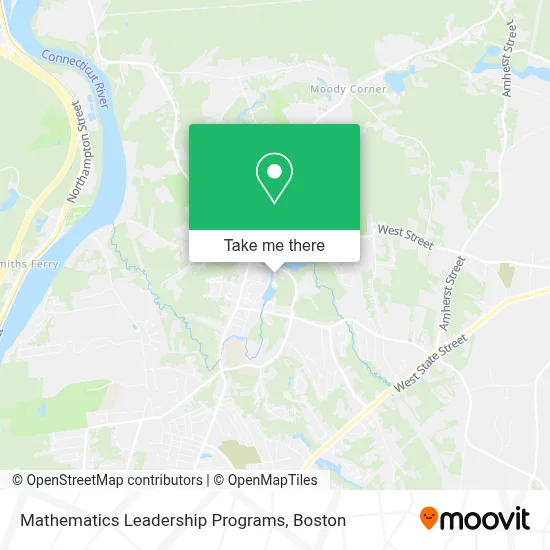 Mathematics Leadership Programs map