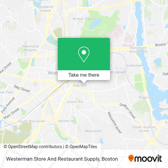 Westerman Store And Restaurant Supply map