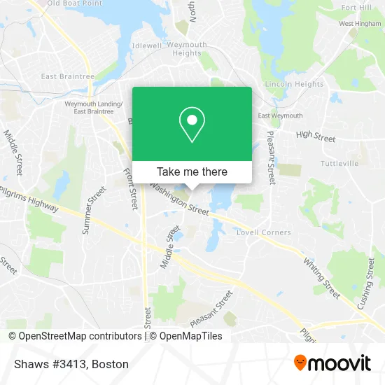 Shaws #3413 map