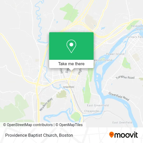 Providence Baptist Church map
