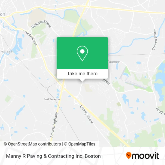 Manny R Paving & Contracting Inc map