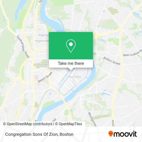Congregation Sons Of Zion map