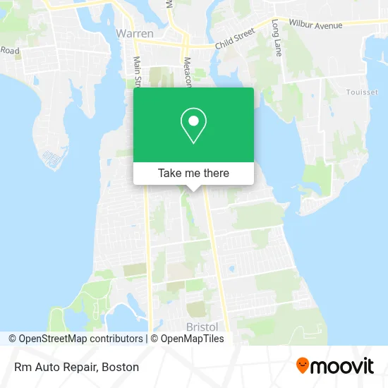 Rm Auto Repair map