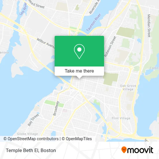Temple Beth El map