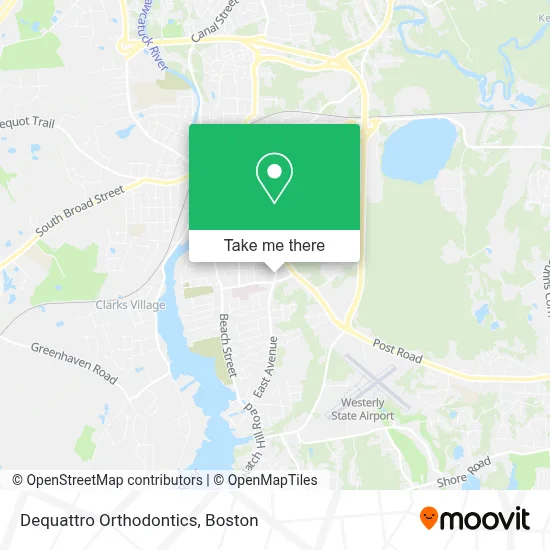 Dequattro Orthodontics map