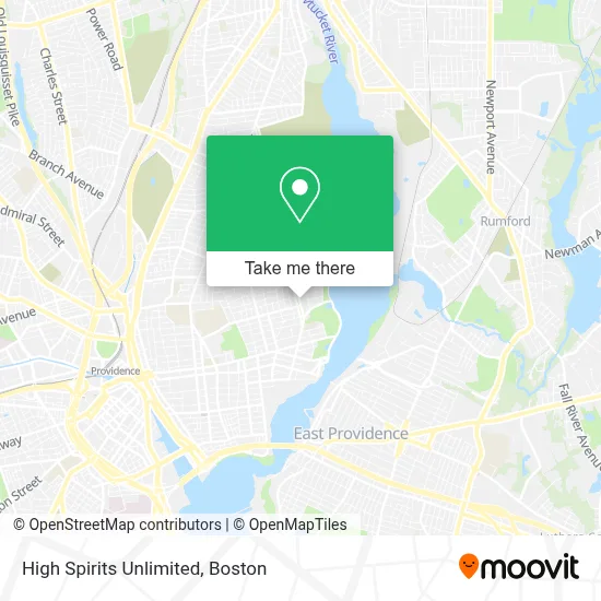 High Spirits Unlimited map