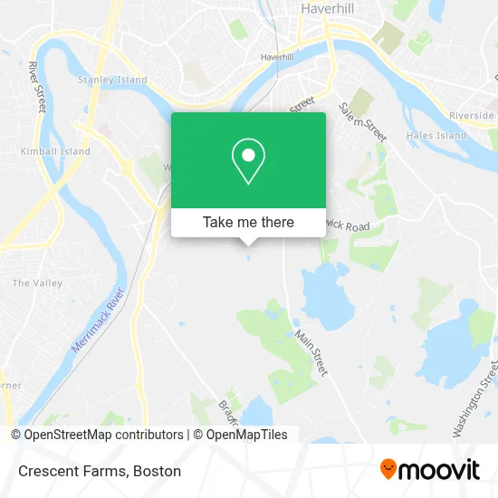 Crescent Farms map