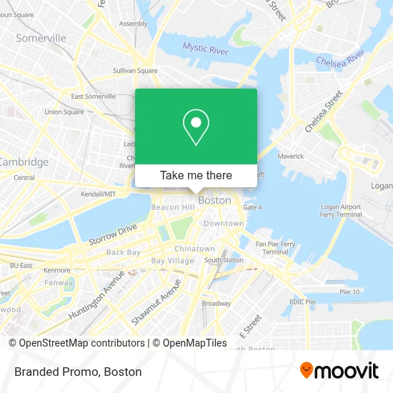 Branded Promo map