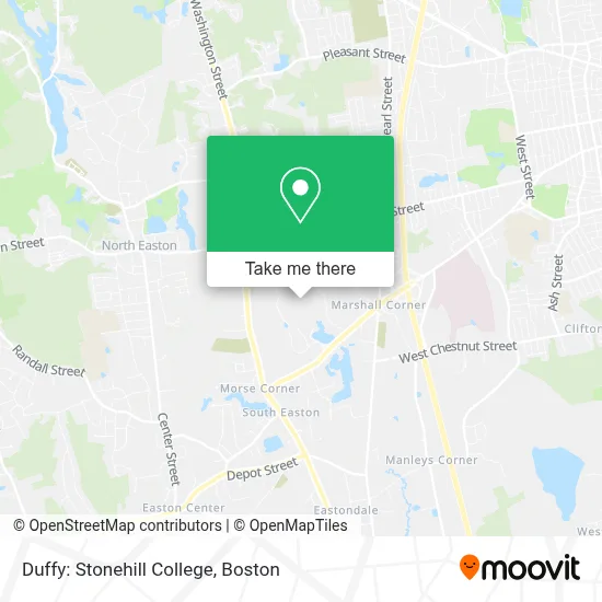 Duffy: Stonehill College map