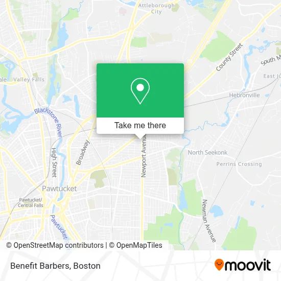 Benefit Barbers map