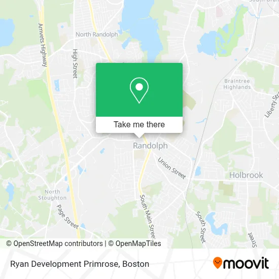 Ryan Development Primrose map