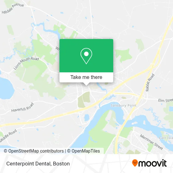 Centerpoint Dental map