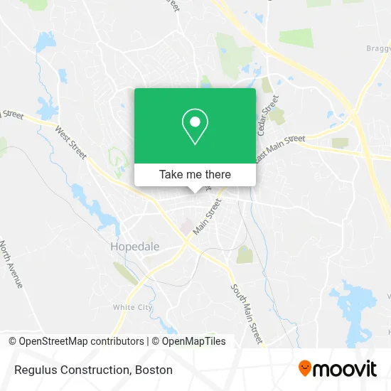 Regulus Construction map